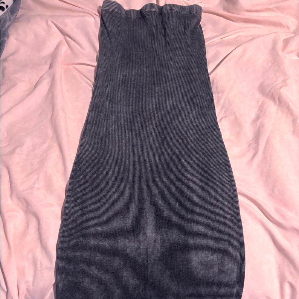 Love Charcoal Gray Knit Top
